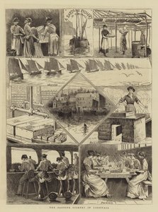 De sardinevisserij in Cornwall door Percy Macquoid